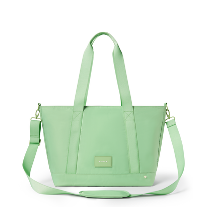 STATE Bags Graham Tote Green Front View Click to Zoom