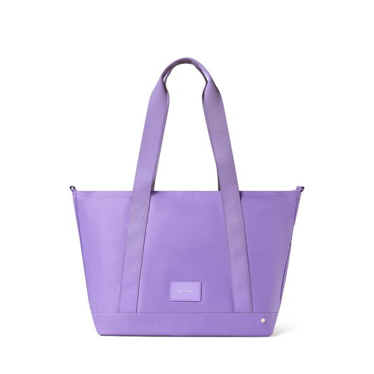 STATE Bags Graham Tote Purple Front View Click to Zoom