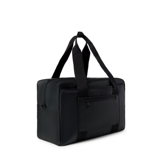 STATE Bags Wellington Weekender Medium Black Back View Click to Zoom
