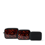 STATE Bags Travel Pouch Set of Three Tortoise Front View Click to Zoom