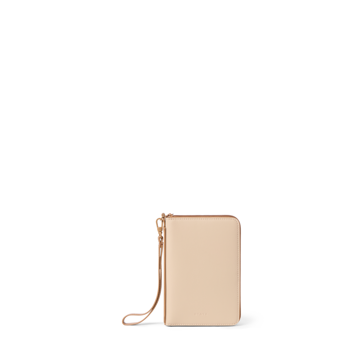 STATE Bags Passport Holder Sand Front View Click to Zoom