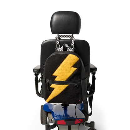 STATE Bags Adaptive Kit Checkerboard on wheelchair click to zoom