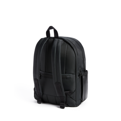 STATE Bags Evan's Double Pocket Black Back View Click to Zoom