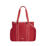 STATE Bags Riley Tennis Bag Red Front View Click to Zoom