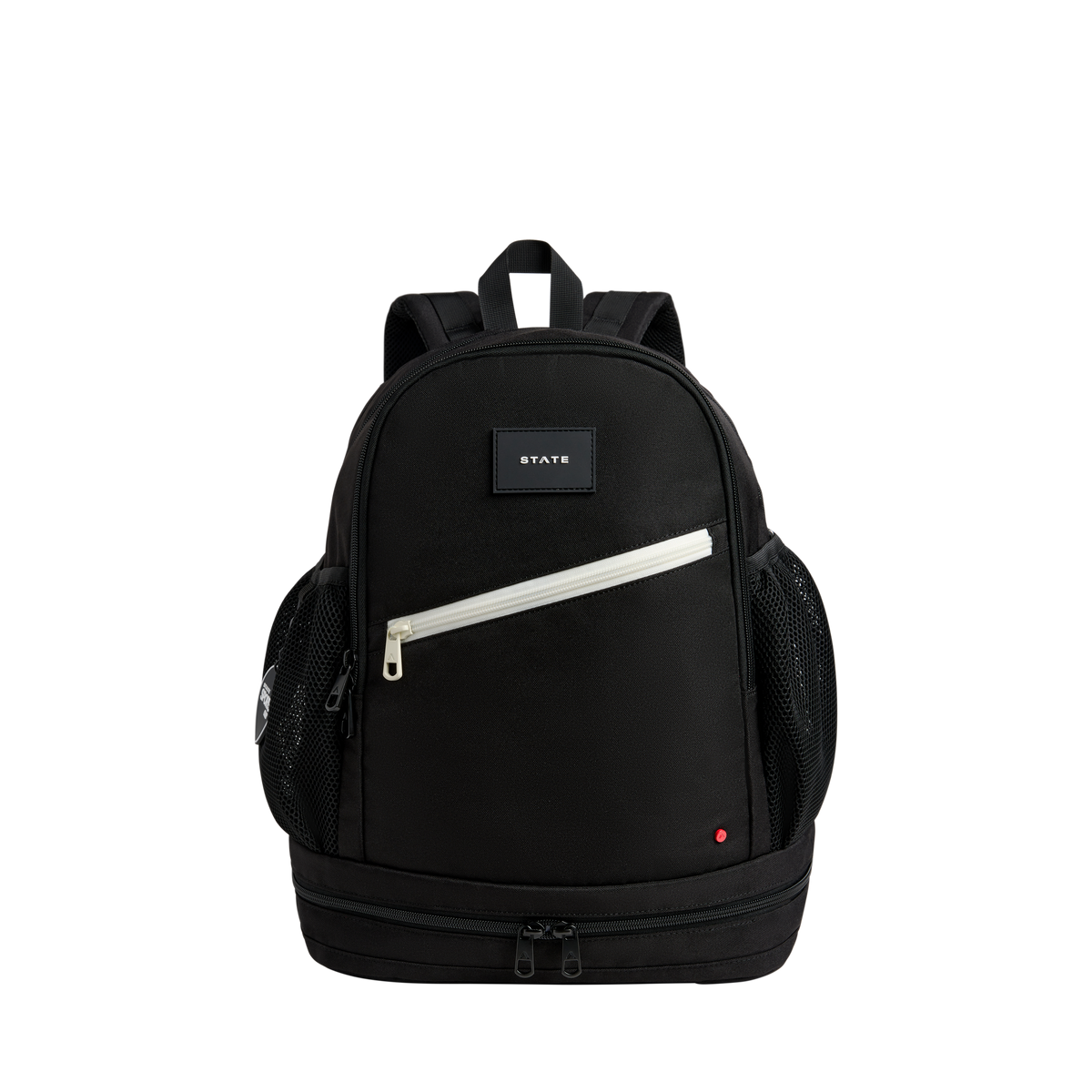 STATE Bags Ozzie Ball Bag Black Front View Click to Zoom