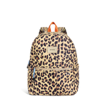 STATE Bags Kane Double Pocket Backpack Leopard Front View Click to Zoom