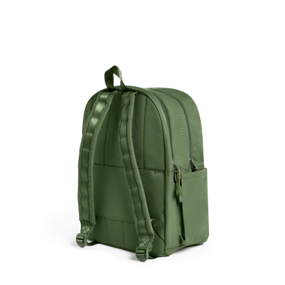 STATE Bags Kane Double Pocket Large Olive Back View Click to Zoom