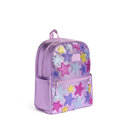 STATE Bags Kane Double Pocket Backpack 3d stars front side view click to zoom