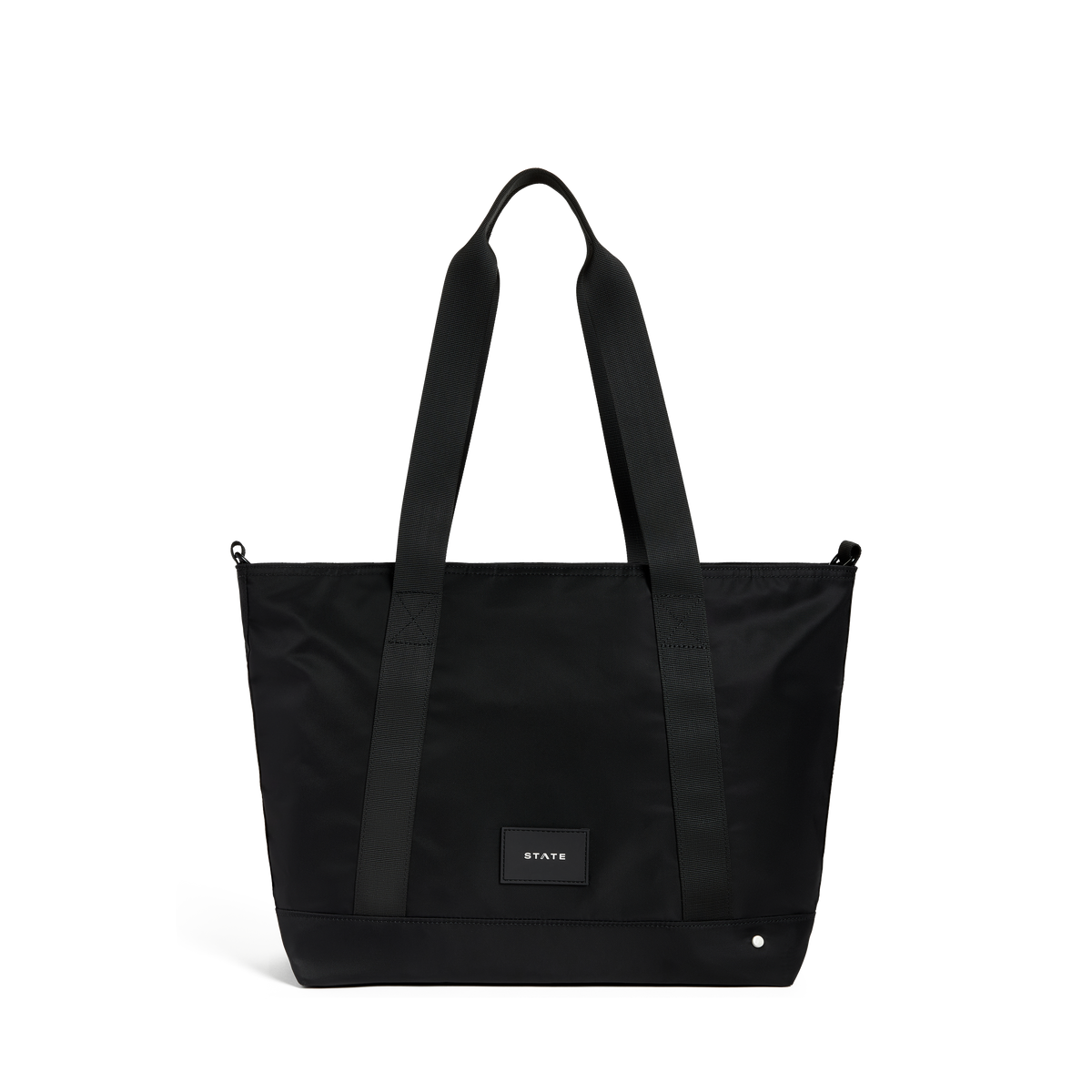 STATE Bags Graham Tote Black Front View Click to Zoom