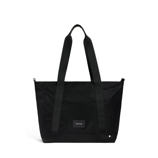 STATE Bags Graham Tote Black Front View Click to Zoom