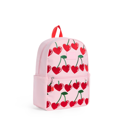 STATE Bags Kane Backpack Cherries Side View Click to Zoom