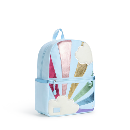 STATE Bags Kane Backpack Rainbow Cloud Side View Click to Zoom