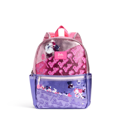STATE x Barbie™ Kane Backpack Barbie Quilted Sequin Front View Click to Zoom