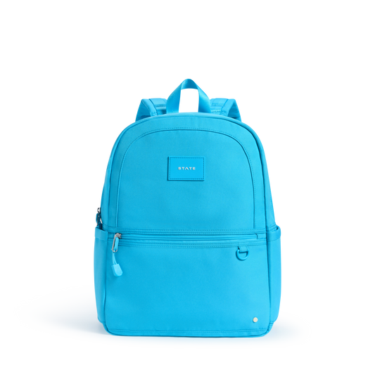 STATE Bags Kane Backpack Bright Blue Front View Click to Zoom