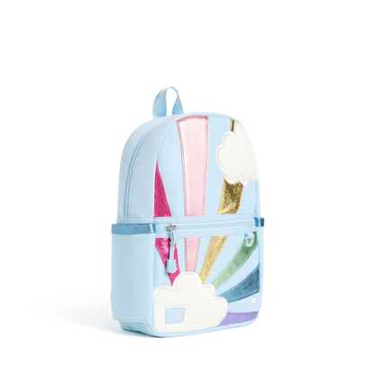 STATE Bags Kane Mini Backpack Rainbow Clouds Side View Click to Zoom