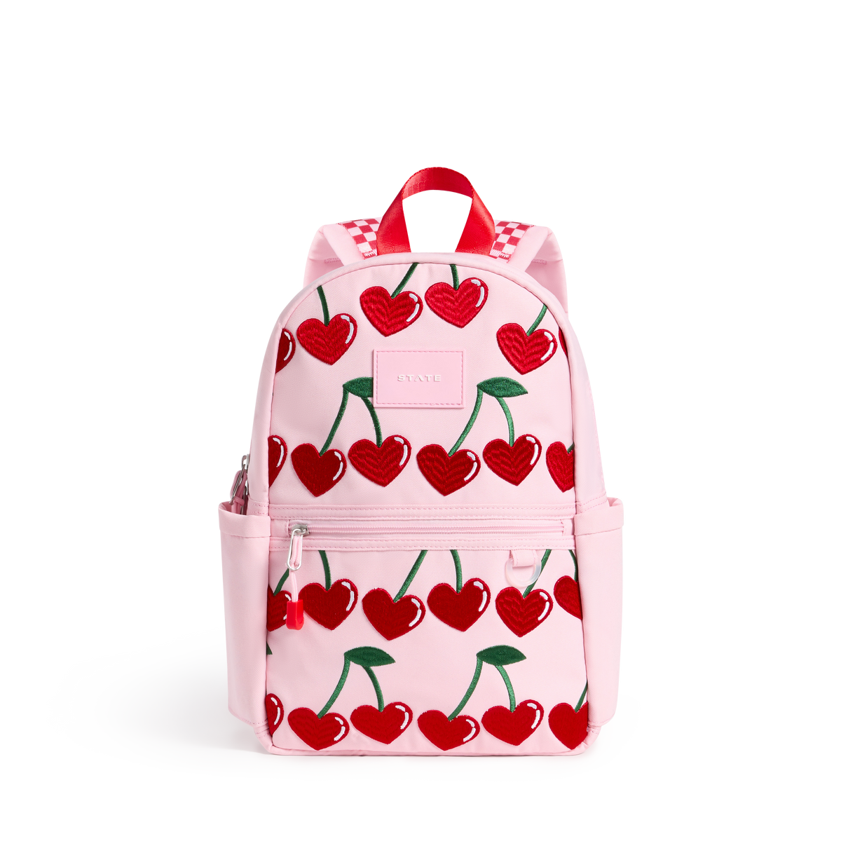 STATE Bags Kane Mini Backpack Cherries Front View Click to Zoom