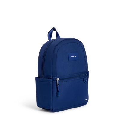 STATE Bags Kane Mini Backpack Navy Side View Click to Zoom