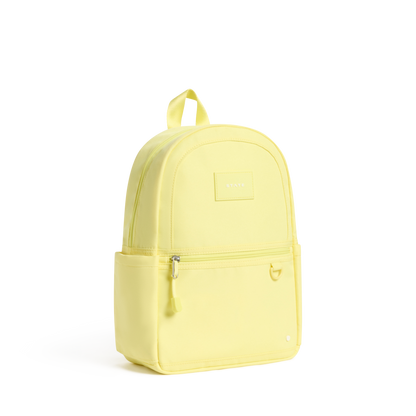 STATE Bags Kane Mini Backpack Butter Yellow Front View Click to Zoom