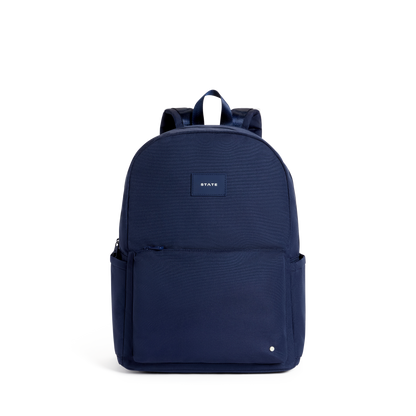 STATE Bags Reed Backpack Navy Front View Click to Zoom