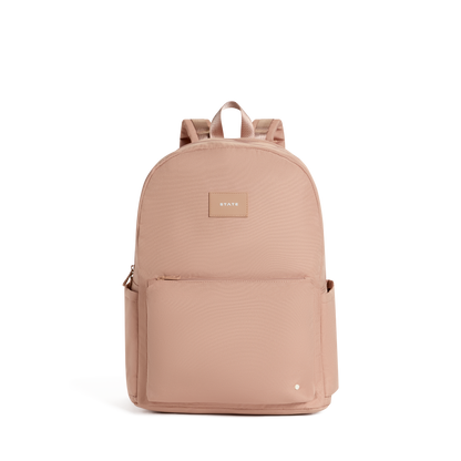 STATE Bags Reed Backpack Mocha Front View Click to Zoom