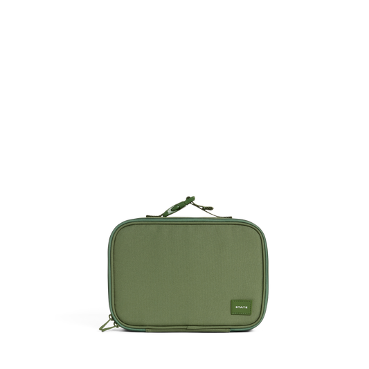 STATE Bags Rodgers Lunch Box Olive Front View Click to Zoom