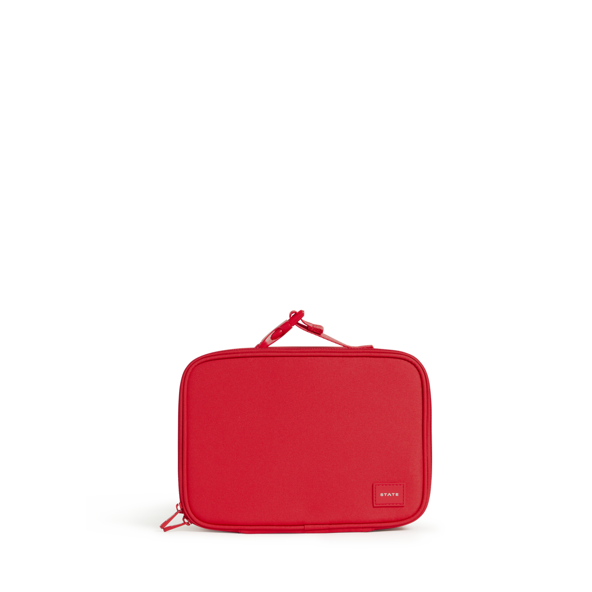 STATE Bags Rodgers Lunch Box Red Front View Click to Zoom