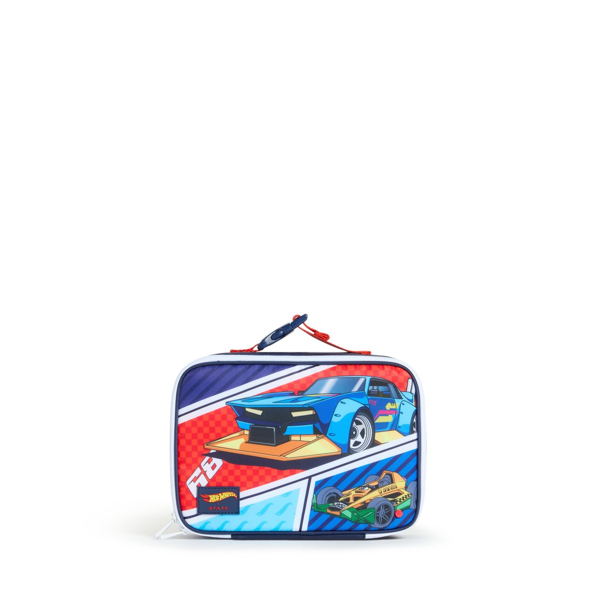 STATE x Hot Wheels™ Rodgers Lunch Box Comic Frotn View Click to Zoom