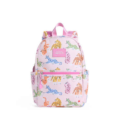 STATE x MagneticMe Kane Mini Backpack Leopards Front View Click to Zoom