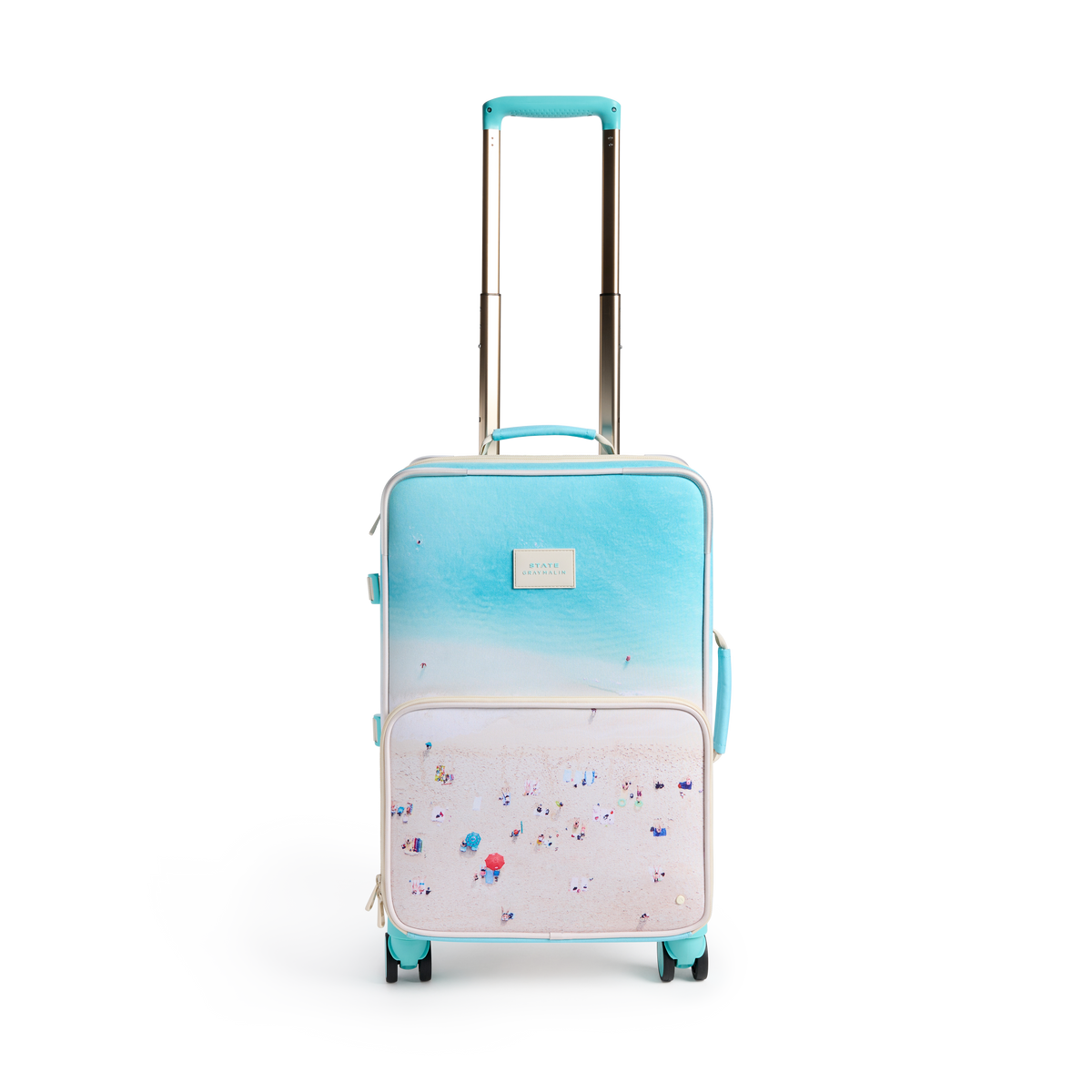 STATE x Gray Malin Logan Carry-On Suitcase Front View Click to Zoom
