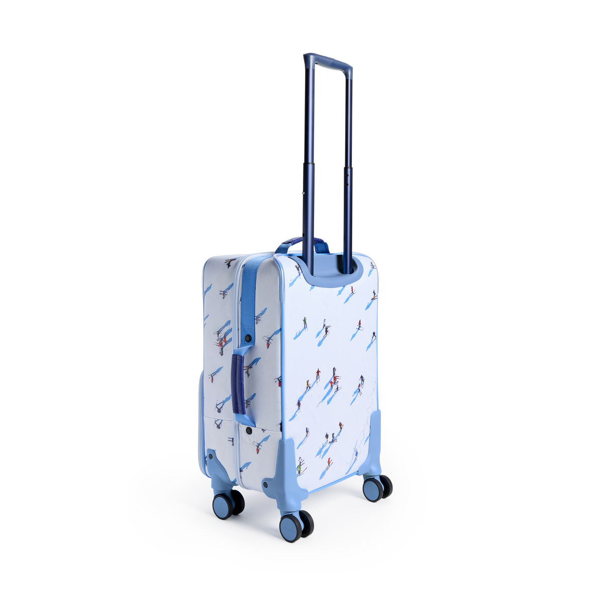 STATE x Gray Malin Logan Carry-On Suitcase Skiers Back View Click to Zoom