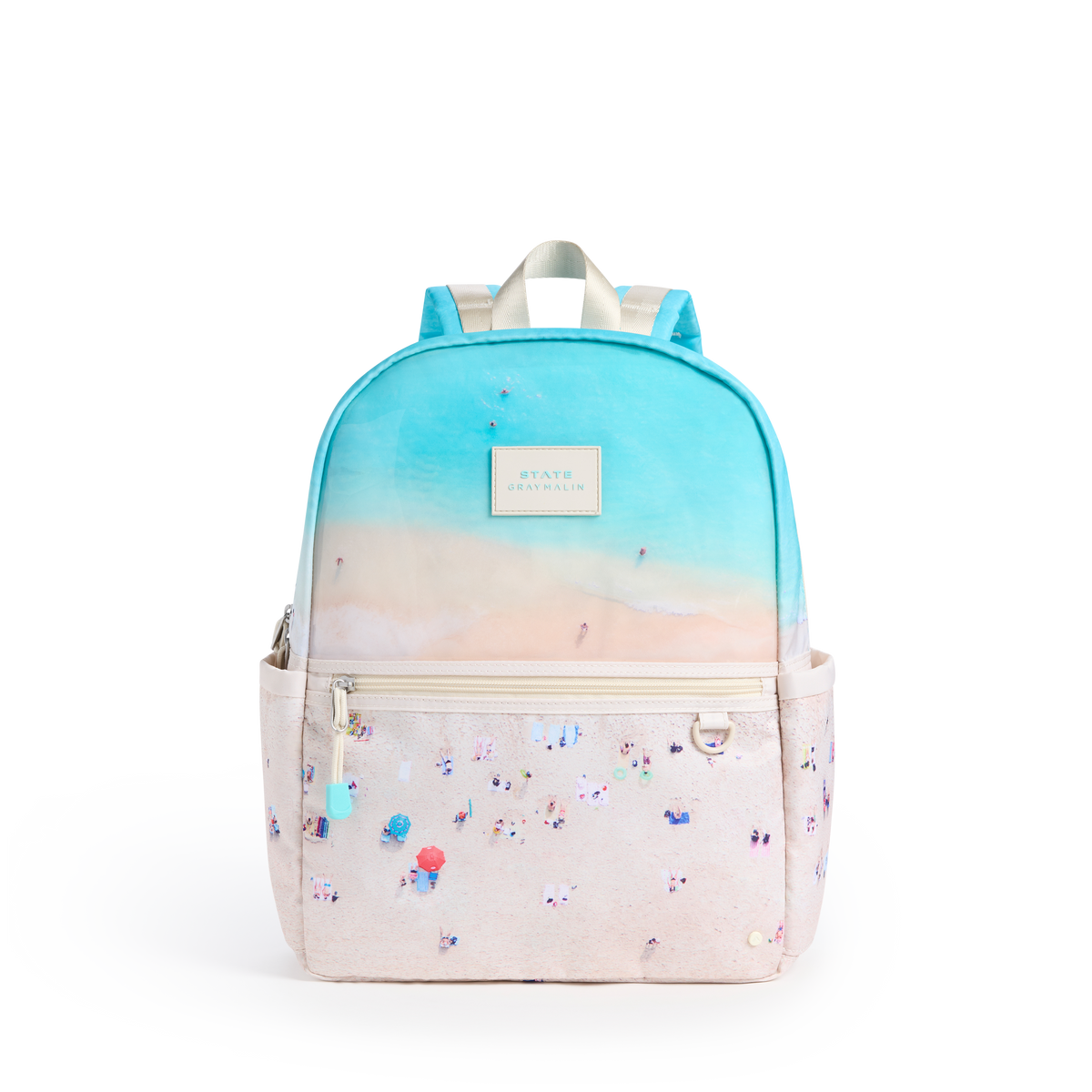 STATE x Gray Malin Kane Backpack Beach Umbrellas Front View Click to Zoom