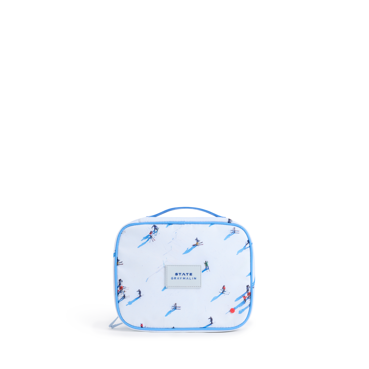 STATE x Gray Malin Bensen Toiletry Kit Skiers Front View Click to Zoom