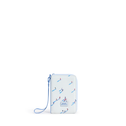 STATE x Gray Malin Passport Holder Skiers Front View Click to Zoom