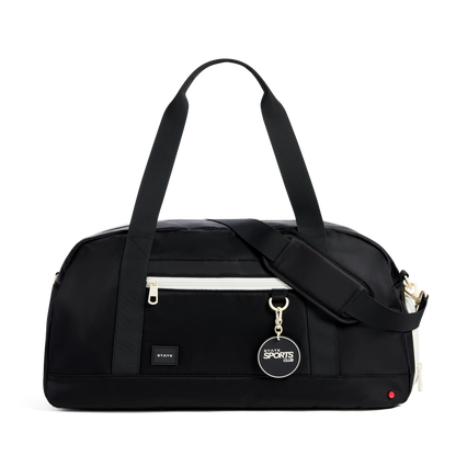 STATE Bags Fenway Sports Duffle Black Front View Click to Zoom