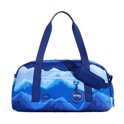 STATE Bags Fenway Sports Duffle Mountains Front View Click to Zoom