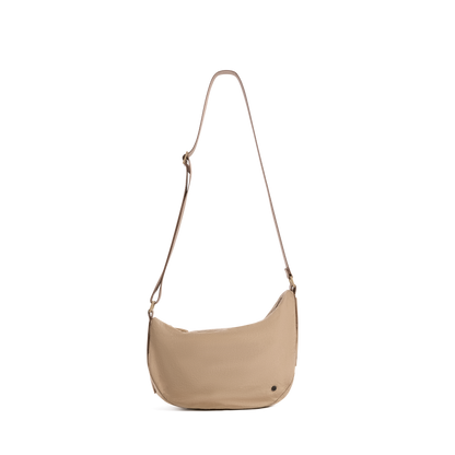 STATE Bags Luna Mini Crossbody Affogato Front View Click to Zoom
