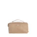 STATE Bags Peri Toiletry Kit Crinkle Nylon Affogato Front View Click to Zoom