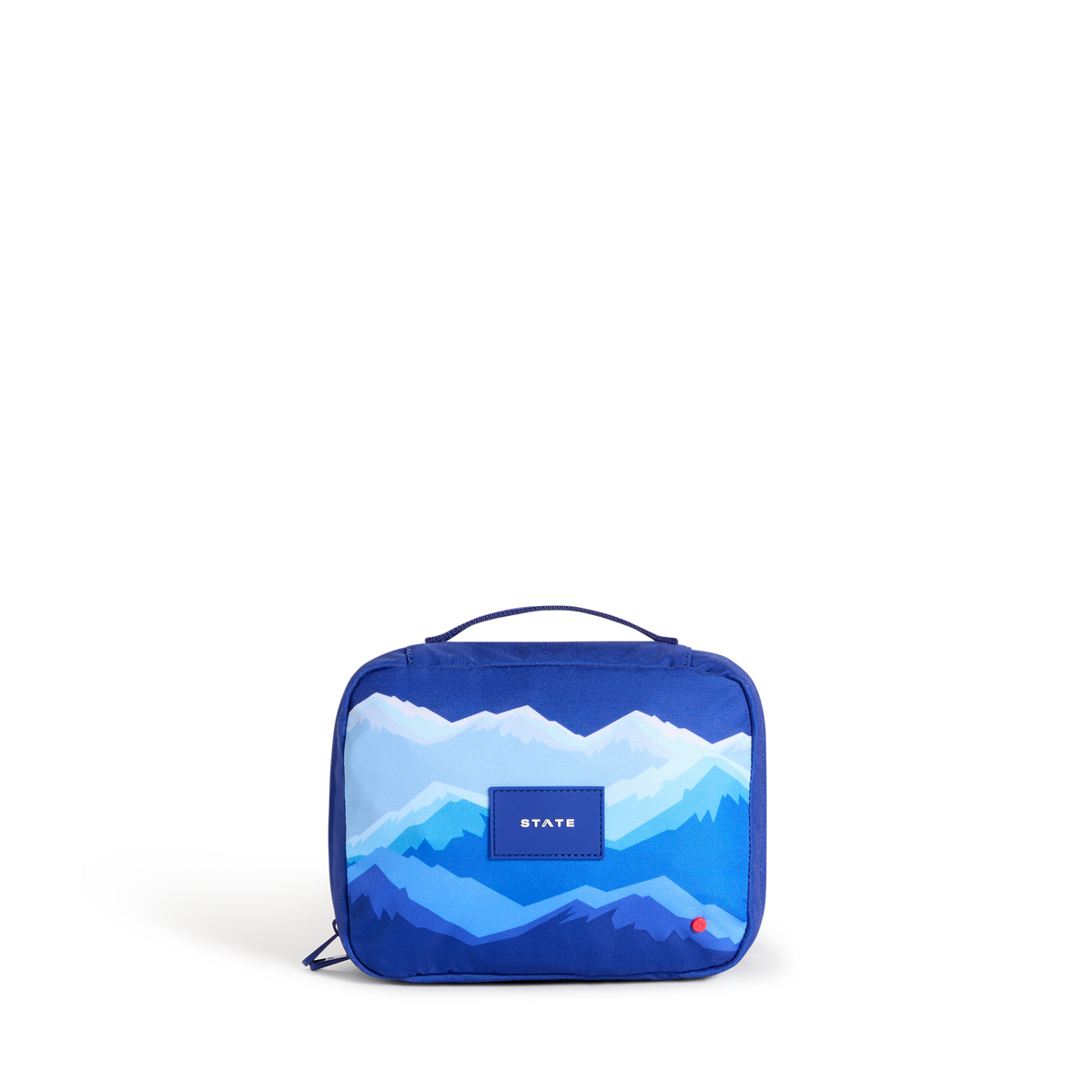 STATE Bags Bensen Toiletry Kit Mountains Front View Click to Zoom