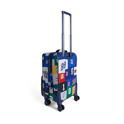 STATE Bags Logan Carry-On Suitcase Varisty Numbers Back View Click to Zoom