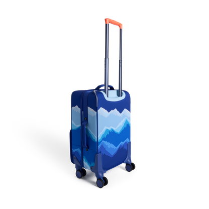 STATE Bags Logan Carry-On Suitcase MOuntains Back View Click to Zoom