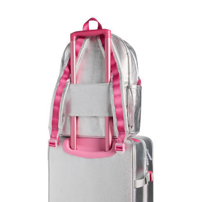 STATE Bags Logan carry-On Suitcase Happy fuzzy Hearts back View Click to Zoom