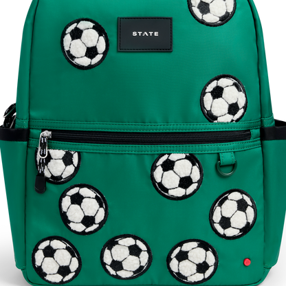 STATE Bags Fuzzy Soccer Balls Kane Backpack Close Up