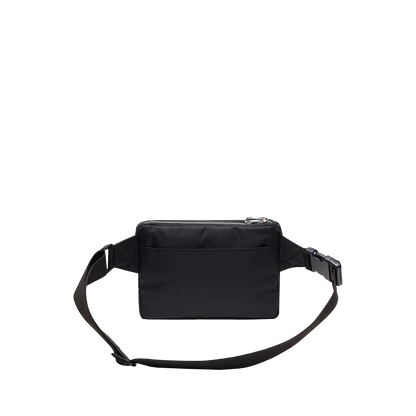 state bags lorimer fanny pack nylon black/silver back view click to zoom